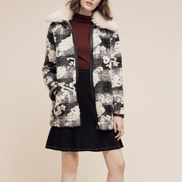 Anthropologie Jackets & Blazers - NWT Anthropologie Hei Hei Cloudscape Coat